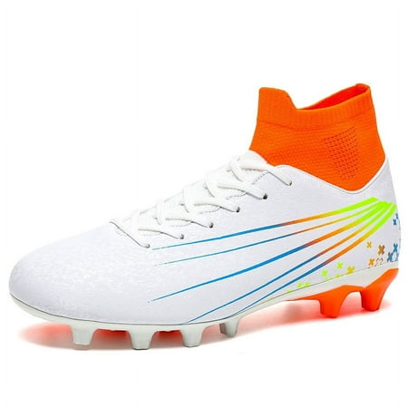 

Men Kids Fashion Soccer Shoes Cleats Team Sports Training TF/FG Turf Lightweight Breathable Anti-slip Football Shoes Outdoor