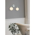 thumbnail image 2 of Living District Hanson 19" Wall Sconce In Chrome, 2 of 8