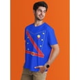 thumbnail image 3 of Halloween Prince King Royal Guard Costume Mens T Shirt, 3 of 5