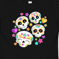thumbnail image 4 of Inktastic Decorative Skull Party for Day of the Dead Boys or Girls Baby T-Shirt, 4 of 5