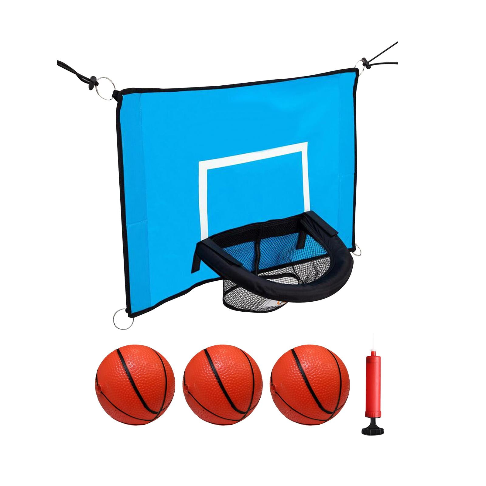 harayaa Basketball Hoop for Trampoline Basketball Training Outside Indoor Outdoor Sports Style B