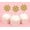 Glitter Gold, variant on Darling Souvenir, Ship Wheel Cupcake Toppers, Beach Wedding Party Dessert Decorations - Pack Of 20