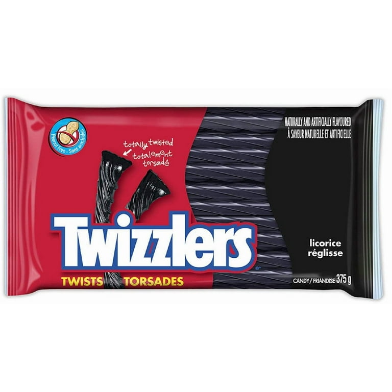 Twizzlers Licorice Flavored Sticks, Zero Trans Fat, Peanut Free