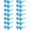 Blue, variant on 14 Pairs Heart Shaped Sunglasses for Women, Rimless Glasses, Frameless Love Glasses,Heart Sunglasses Party Favor