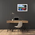 thumbnail image 3 of Hausenflock, Alan 14x11 White Modern Wood Framed Museum Art Print Titled - Vacation Destination I, 3 of 4