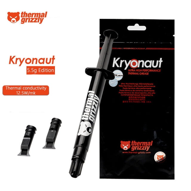 Thermal Grizzly KE 14.2W/MK Computer Thermal Paste Large Capacity Thermal Paste Conductivity For CPU GPU Graphics Card Notebook Kryonaut 5.5g