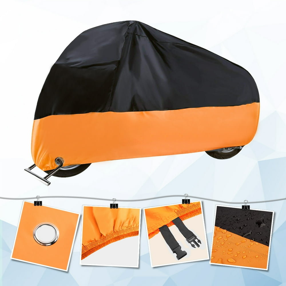 Waterproof XXXL Motorcycle Cover for Harley Davidson Outdoor Rain Dust