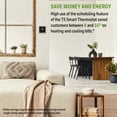 thumbnail image 2 of Termostato inteligente Honeywell Home RTH8800WF2022 T5 WiFi, 2 of 9