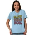 thumbnail image 4 of Slow Your Roll Saying Geek Nerd Gym Men's Graphic T Shirt Tees Brisco Brands S, 4 of 6