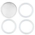 thumbnail image 4 of GLFILL 3 Silicone Seals And 1 Aluminum Filter for Espresso Pot Moka Pot Accessories, 4 of 7