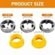 thumbnail image 3 of Kit de rosca para tubos de PVC con 3 troqueles - Herramienta de fijación para taladro para cortar roscas de tubo de plástico, fontanería casera y reparaciones domésticas, 3 of 9