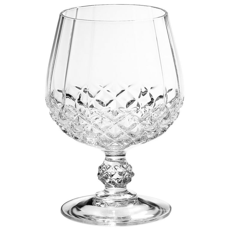 Vintage Lead Crystal Wine Glasses Cristal D' Arques Longchamp in