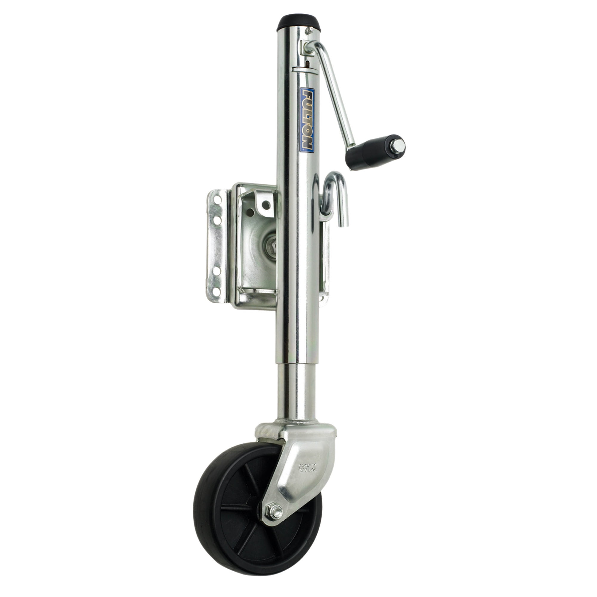 Fulton XP10 0101 Bolt-Thru Swivel-Mount Sidewind Trailer Jack with 6" Wheel - 1200 lbs.