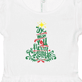 thumbnail image 4 of Inktastic We Wish You A Merry Christmas Girls Baby Dress, 4 of 5