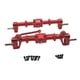 thumbnail image 1 of Carcasa del eje trasero delantero RC, accesorio RC, reemplazo, resistente, pieza de coche RC para modificación de coche para MN82 LC79 escala 1/12 RC Rojo, 1 of 8
