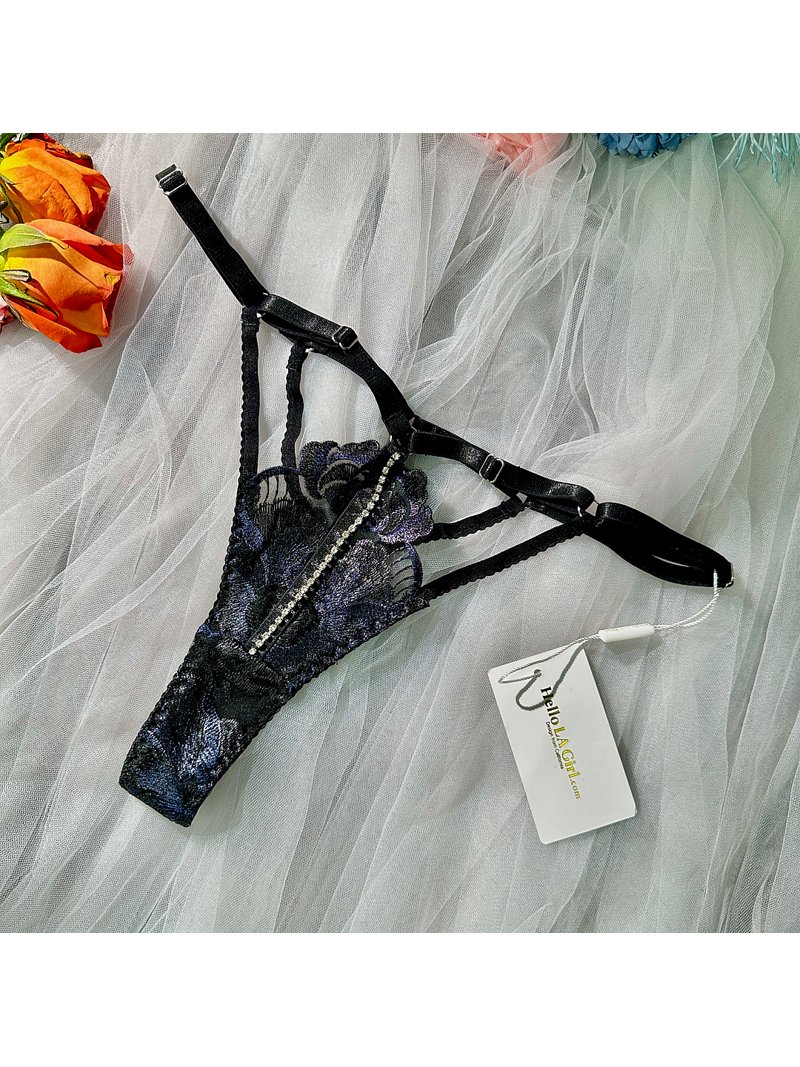 Black Luxurious Fancy Embroidered Sexy Lingerie Set (BLACK, L) - Walmart.com Black Luxurious Fancy Embroidered Sexy Lingerie Set (BLACK, L) - Walmart.com