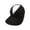 Black, variant on Women's UPF 50+ Sun Visor Hat, Twisted Design Wide Brim UV Protection Ponytail Cap, Lightweight Foldable Beach Hat for Golf Hiking Outdoor Activities Sport, Pink