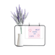 thumbnail image 1 of Ciudad de Jiaxing Tarjeta de jarrón de lavanda artificial, 1 of 3