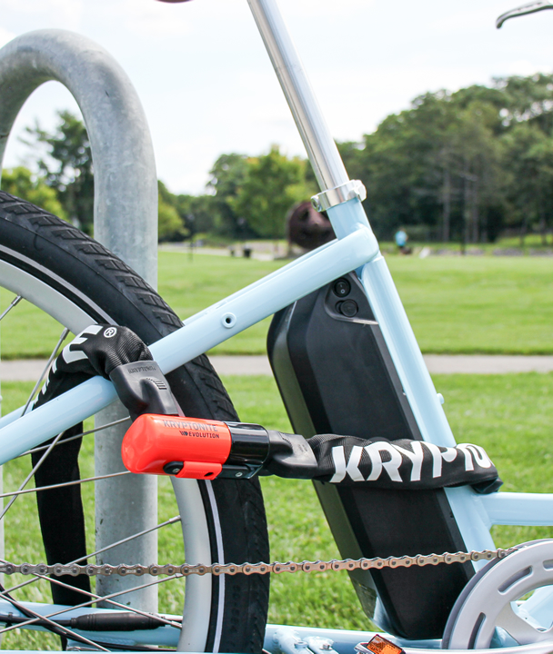 Kryptonite Evolution 1012 Integrated Chain Bicycle Lock