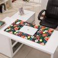 thumbnail image 3 of Long Mouse Pads for Desk,Pioneer Flower Floral Print Pattern Desk Mats on Top Of Desks, Desk Mouse Pad Extra Large with 3mm Non-Slip Base and Stitched Edge for Gaming,Office,Work,Home 31.5"x15.7", 3 of 6