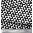 thumbnail image 3 of Soimoi Poly Georgette Fabric Geometric Block Fabric Prints by Yard 42 Inch Wide, 3 of 3