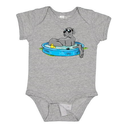 

Inktastic Dog Days of Summer The Water s Fine Boys or Girls Baby Bodysuit