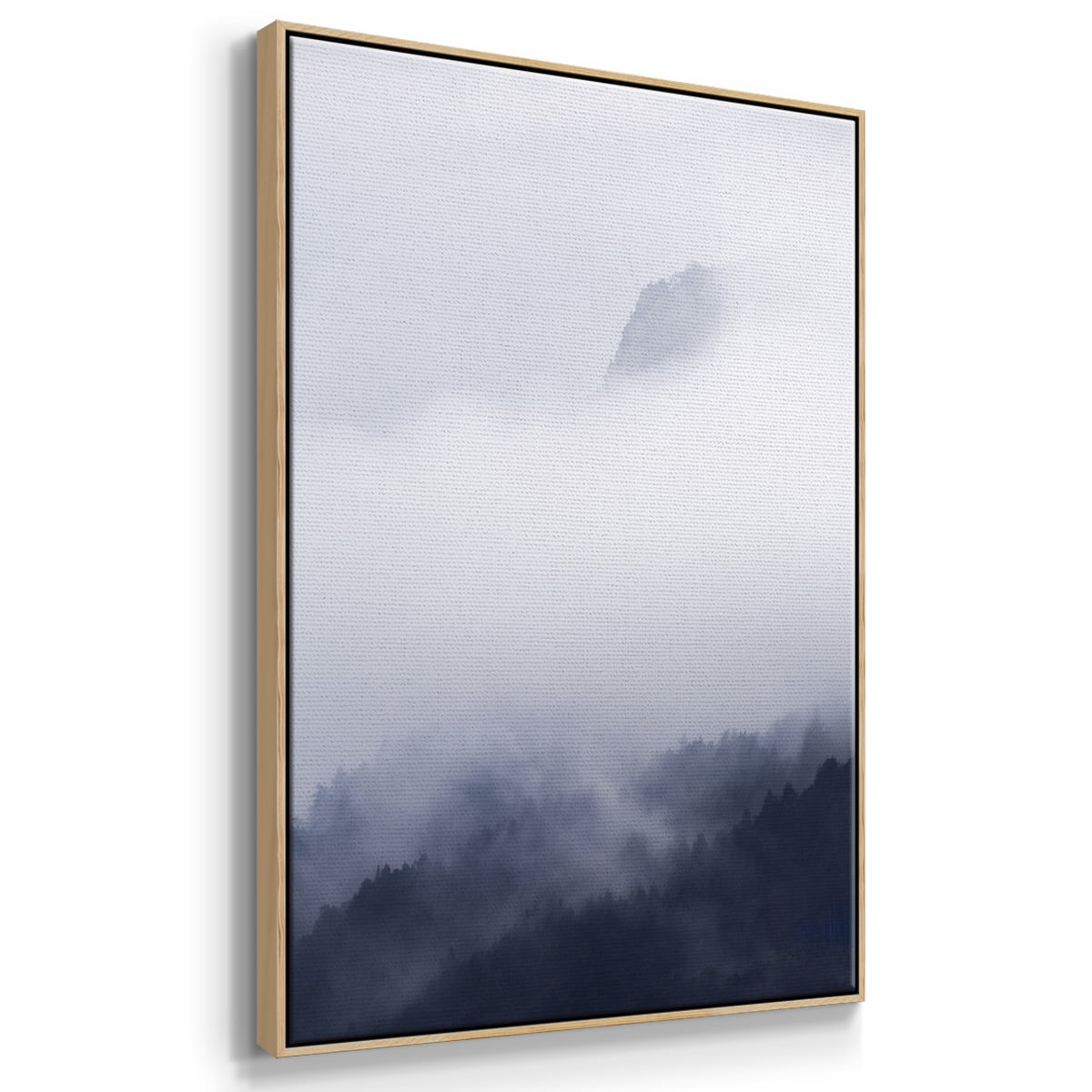 Above the Clouds Framed Premium Gallery Wrapped Canvas - Ready to Hang