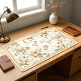 thumbnail image 4 of PVC Desk Pad, Waterproof Non Slip Leather Feel Table Mat, Large Size Writing Gaming Desktop Protector, Durable Stain Resistant Mat, Practical Accessory for Office, Home Study Computer Desktop Use, C, 4 of 6