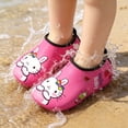 thumbnail image 4 of OOOUM Non Slip Water Shoes For Kids Comfortable Soft Swim Shoes Cute Graphic Beach Shoes Toddler Aqua Summer Flats Pink CN:33, 4 of 4