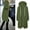 Army Green coat for women, variant on Usmixi 2023 Sweatshirt Coat for Women Winter Casual Sweatshirt Coat for Women Long Sleeve Solid Loose Drawstring Hooded Coat Open Front Zip Long Hoodie Outerwear with Pocket Weekly Deals