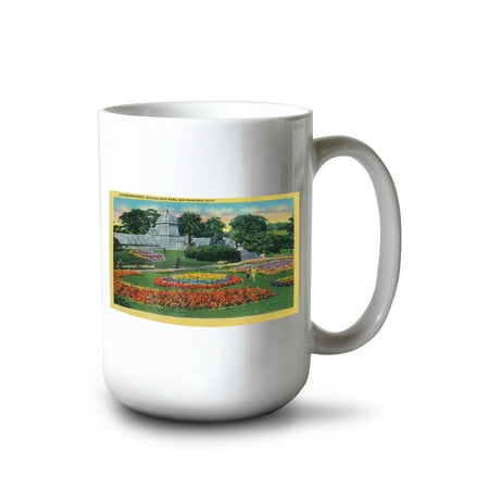 

15 fl oz Ceramic Mug Conservatory at Golden Gate Park Dishwasher & Microwave Safe