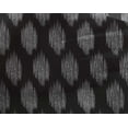 thumbnail image 4 of oneOone Georgette Viscose Black Fabric Geometric Line Ikat Sewing Craft Projects Fabric Prints By Yard 42 Inch Wide, 4 of 4