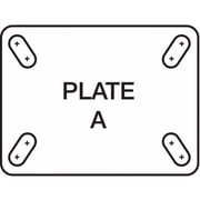 Plt Cstr,Rgd,Forged Steel,8 in.,4000 lb. R-CH-83FSB