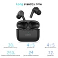 thumbnail image 3 of AGPTEK Wireless Earphones - TWS Bluetooth 5.0 Stereo Mini Earbuds Headphones for Android,iPhone IOS,Black, 3 of 8
