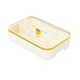 thumbnail image 1 of Platos para servir divididos Plato de frutos secos Decorativo Multifuncional Moderno 6 Blanco, 1 of 9