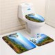 thumbnail image 1 of ABPHQTO Cordillera Juego de alfombras de baño de 3 piezas Alfombra de baño Alfombra de contorno y tapa de inodoro ABPHQTO Cont-CHAPPLE-31287, 1 of 2