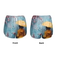 thumbnail image 3 of Salouo Woman Under Blossoming Tree Print Women's 2 in 1 Running Shorts Double-Layer Shorts Athletic Workout Gym Yoga Shorts Running Shorts for Women-Small, 3 of 7