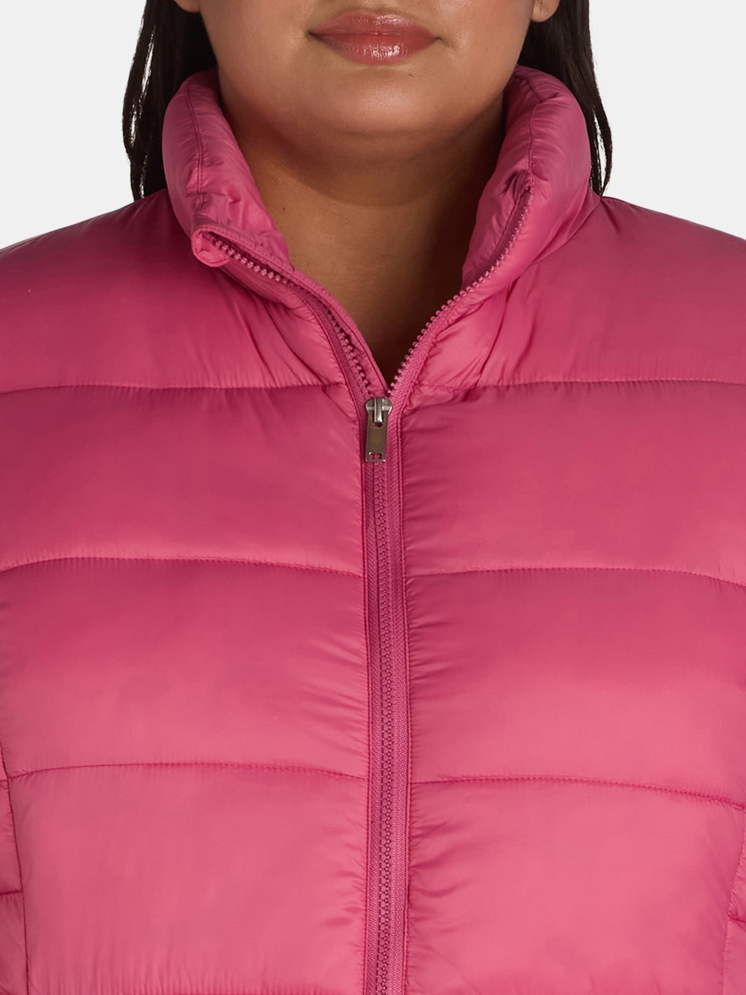 Time and Tru Women's and Women's Plus Core Puffer, Sizes XS - 3X