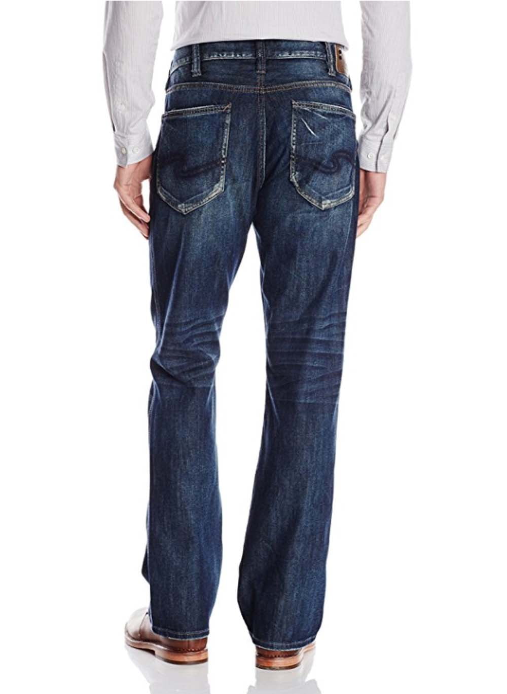 mens silver jeans craig