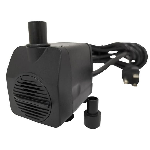 Angelo Décor Pompe 170 GPH, débit variable, compatible avec tubes 5/16 et 1/2 pouce