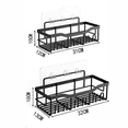 thumbnail image 3 of 2pcs Stylish and Sturdy Bathroom Shelf: Easy Install No Tools Needed Space Saver, 3 of 11