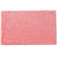 thumbnail image 4 of Nksudet Non-Slip Bathroom Rugs Chenille Soft Striped Plush Bath Mat,"15.8 X 26",Pink, 4 of 5