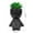 Black-190, variant on Stylish Flower Pot, Ceramic Planter, Large 14-inch, Modern Home Decor, for Balcony, Self-Watering Design, indoor Gardening, Weatherproof, for Small Plants, Outdoor Ornaments, Urban Living\ JACSZPA