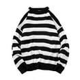 thumbnail image 4 of Turilly Women Fashion Casual Loose Full-Sleeve O-Neck New Trend Striped Sweater Pullover, 4 of 5