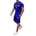 thumbnail image 3 of WILLBEST Conjunto Deportivo Informal de Verano para Hombre, Camiseta de Manga Corta Transpirable y Pantalones Cortos Deportivos con Bolsillos., 3 of 3