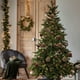 thumbnail image 4 of Juego de 24 bolas navideñas flocadas | Varios estilos y colores | Adornos de árbol de gamuza de 7 cm para el hogar y fiestas, 4 of 5