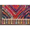 thumbnail image 5 of Nourison Moroccan Casbah Shag Red/Multicolor 6'7" x 9'6" Area Rug, (7x10), 5 of 8