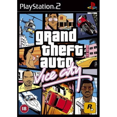 Grand Theft Auto: Vice City (PS2) (Refurbished)