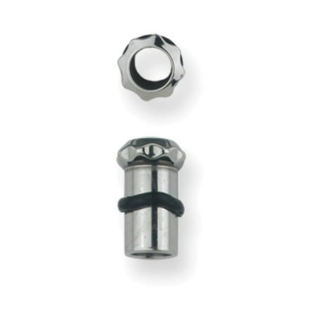 - 1pc Stainless Stl Plugs & Flesh Tunnels Hardware Theme 4G (5.189mm) Eight Tooth