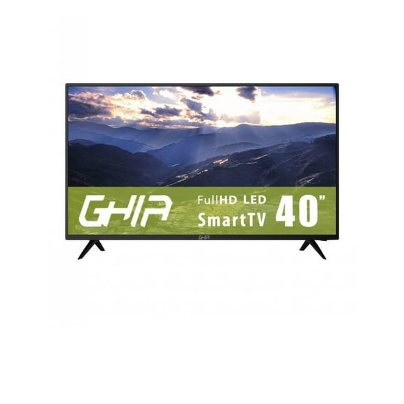 Pantalla LED 40' Ghia TV-775 Smart TV Negro